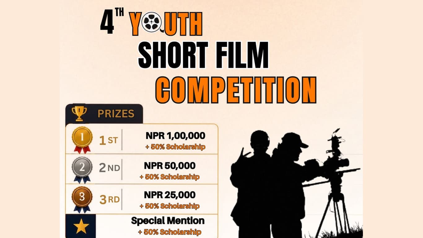 २० वर्षमुनिका युवाका लागि चौथो युवा सर्ट फिल्म फेस्टिभल आह्वान - Image 1