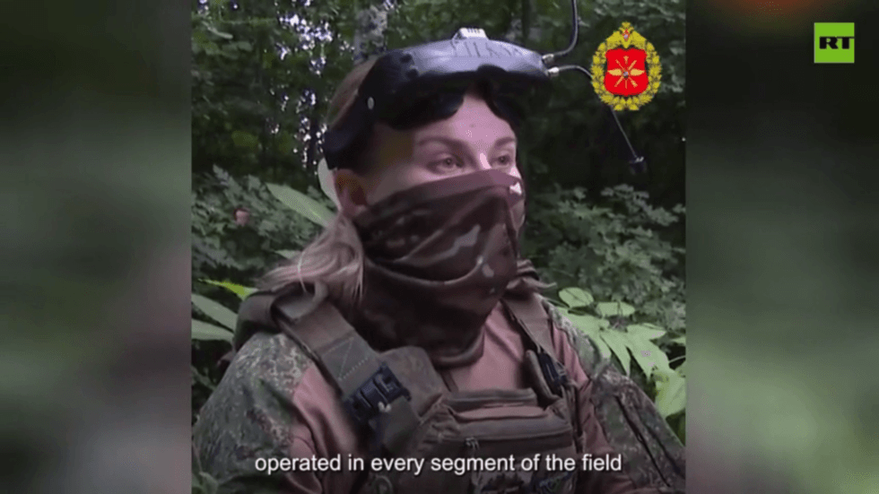 Russian Military Highlights Female Drone Pilot’s Role In Ukraine Conflict - Image 1