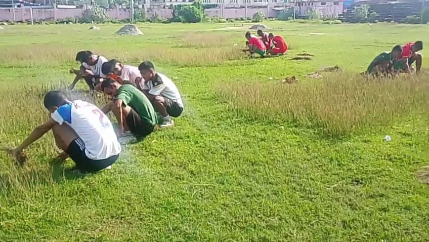 श्रमदानले फेरियो रङ्गशालाको मुहार - Image 1
