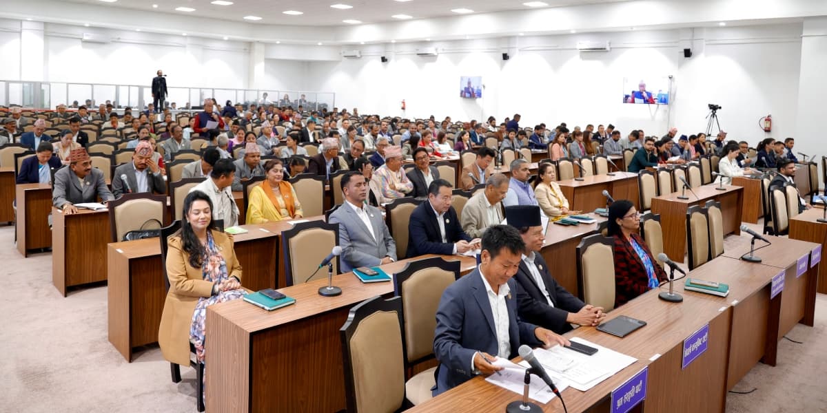 गणपुरक संख्या नपुगेपछि अघि बढेन विधेयक - Image 1