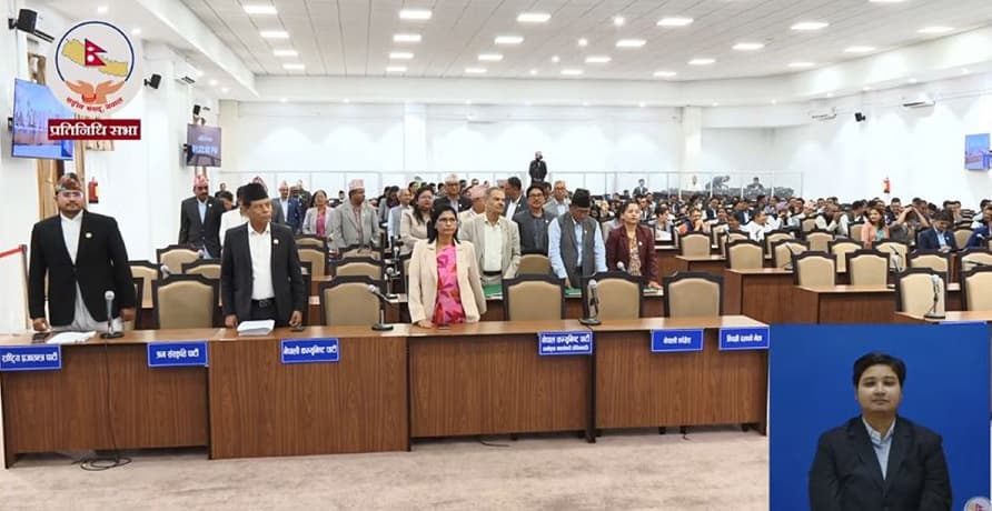 प्रधानमन्त्रीको अभिव्यक्तिलाई लिएर संसद्मा फेरि विपक्षीको विरोध - Image 1