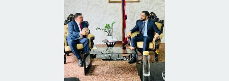 Education Minister Pokharel, former Mongolian PM discuss education and sports cooperation - Image 1