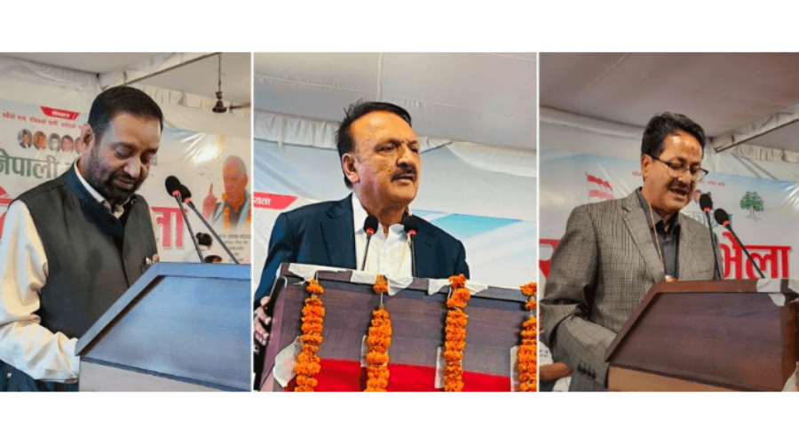 कांग्रेस इतर समूहको भेलामा तीन प्रतिवेदन पेश - Image 1